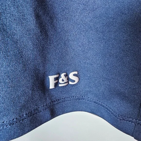 Field & Stream Womens XL Navy Striped Raglan Long Sleeve Performance Gorpcore - Picture 3 of 9